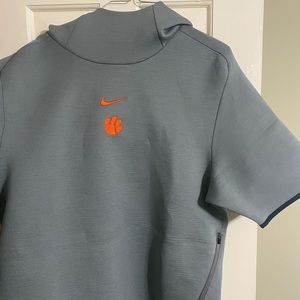 Clemson Tigers Nike Short Sleeve Hoodie
